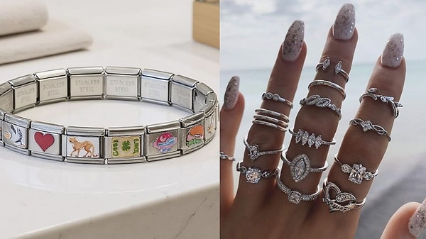 ♊ İkizler: Renkli, meraklı ve değişken İkizler burçları için eğlenceli aksesuarlar bu sezonun gözdesi! Çoklu charm bileklikler, karışık yüzük setleri ve pastel tonlu küpeler, İkizler’in enerjik ruhunu yansıtıyor.