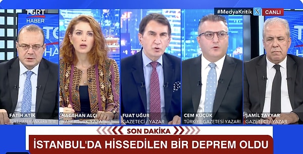 Balıkesir Sındırgı merkezli 6.1 büyüklüğündeki deprem İstanbul'da da hissedildi.