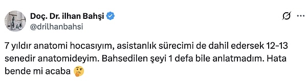 Sorunun sosyal medyada gündem olmasının ardından pek çok doktor ve izleyici, yarışmacıya destek oldu.