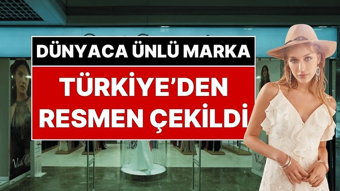 Dünyanın En Büyük Gelinlik Markalarından Oleg Cassini Türkiye’den Resmen Çekildi