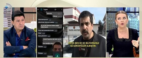 Ferdi Aydın, elindeki WhatsApp yazışmalarını ve ses kayıtlarını delil olarak savcılığa sundu.
