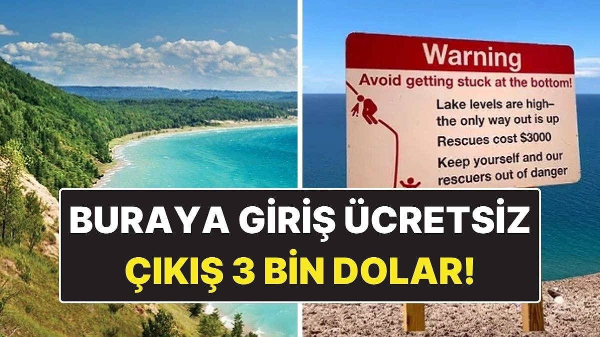 Girişin Ücretsiz Çıkışın 3.000 Dolar Olduğu İlginç ABD Sahili
