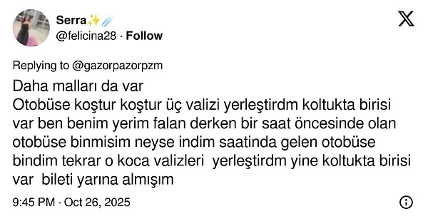 Bir gün çöpe gitmiş.