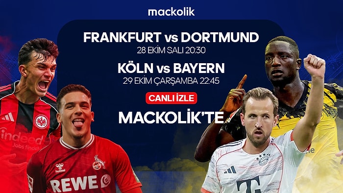Almanya Kupası'nda 2 Maç Canlı Yayınla Mackolik'te!