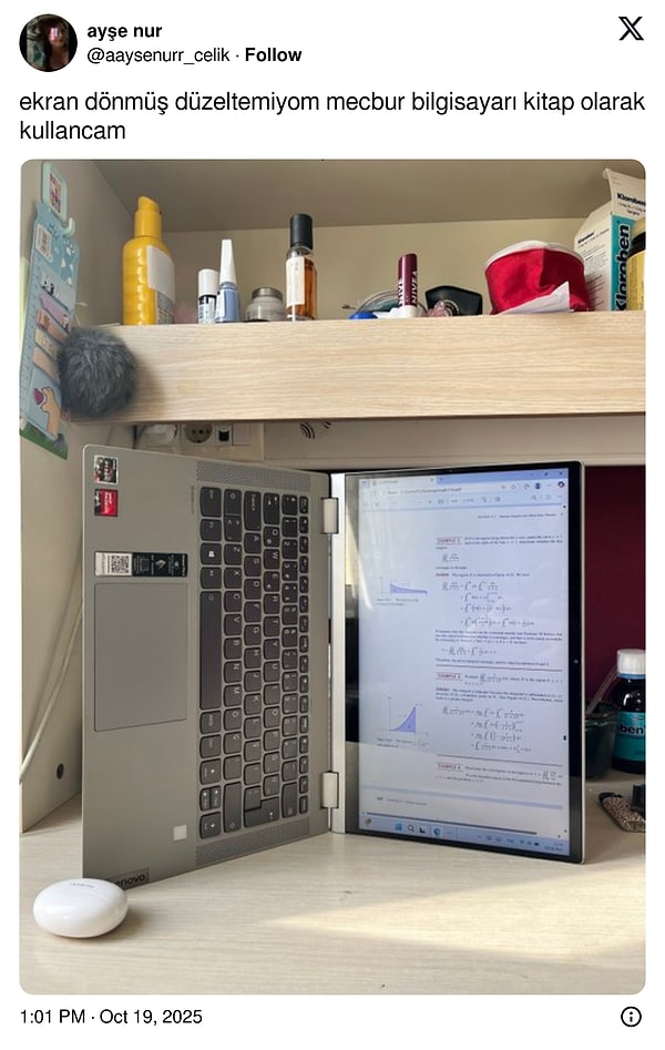 Notebook zaten İngilizcesi.