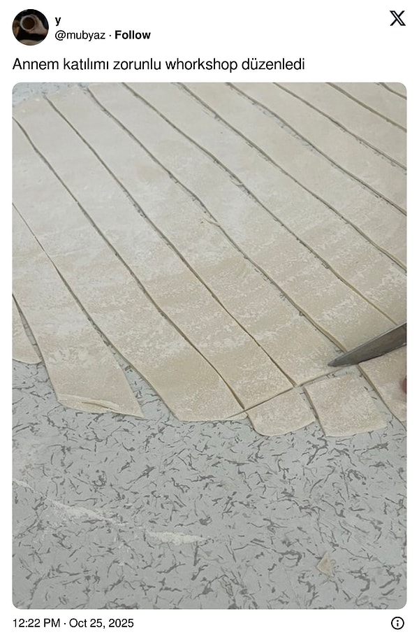 Bu hafta workshop haftası...
