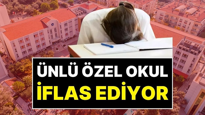 İflas Krizi Eğitim Sektörüne de Sıçradı: İzmir Ege Lisesi Konkordato Talep Etti