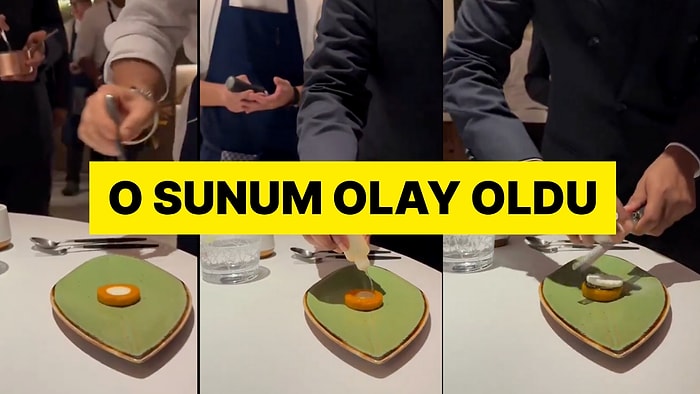 Dubai'de Bir Restoranda Grup Halinde Yapılan Yemek Sunumu Viral Oldu