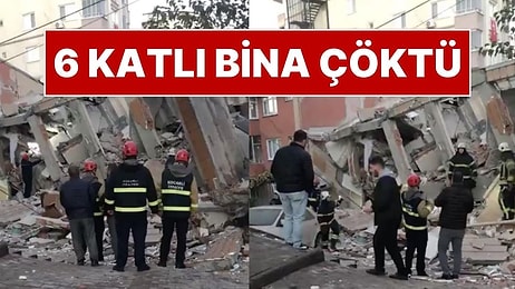 Gebze'de 6 Katlı Bina Çöktü: Çok Sayıda Ekip Bölgede!
