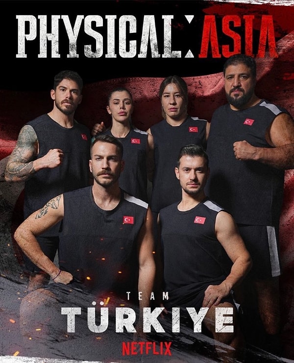 İşte Physical Asia yarışmasının Türk yarışmacıları 👇