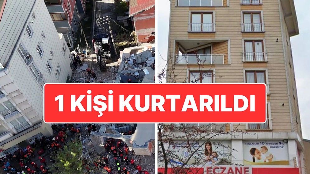 Gebze’de Bina Çökmüştü: Enkazdan Bir Kişi Sağ Kurtarıldı