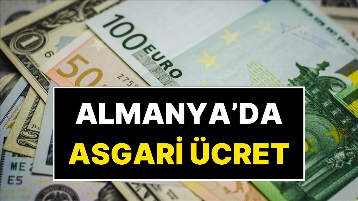 Almanya’da Asgari Ücret Belli Oldu