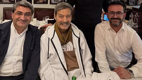 The legendary figure of Turkish cinema, Kadir İnanır, was spotted at a fish restaurant after months of absence.