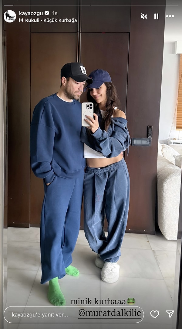 Murat Dalkılıç, who is currently in a relationship with Özgü Kaya, has now come to our attention through a romantic pose shared by Özgü Kaya herself.