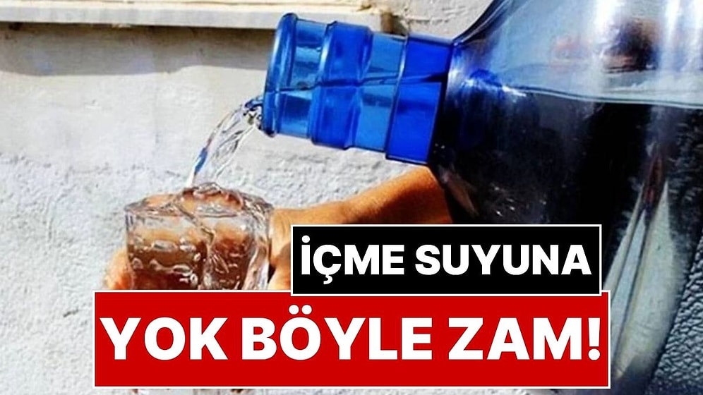 Damacana Suya Zam Geldi: İstanbul’da Damacana Su 190 TL Oldu