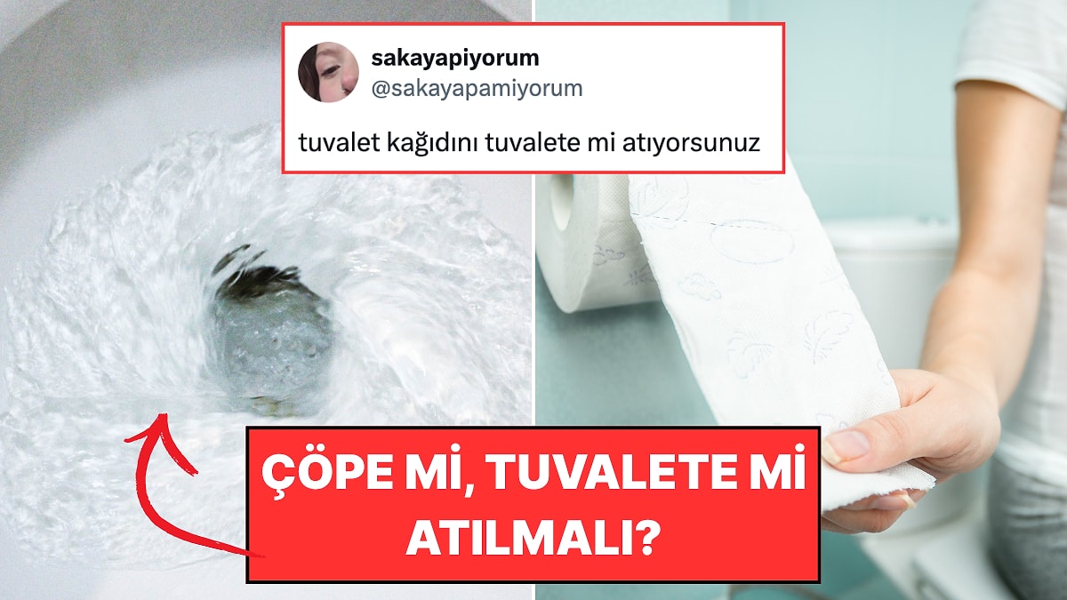 Malum Tartışmaya Son Veriyoruz: Tuvalet Kağıdı Tuvalete mi, Çöpe mi Atılır?