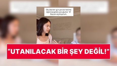 Bir Anne "31 Nedir?" Diye Soran Küçük Oğluna Açıklama Yaptığı Anları Paylaştı