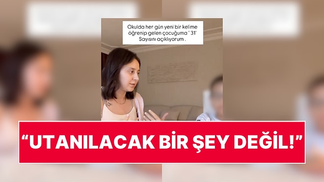 Bir Anne "31 Nedir?" Diye Soran Küçük Oğluna Açıklama Yaptığı Anları Paylaştı