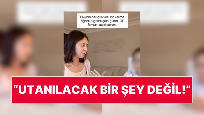 Bir Anne "31 Nedir?" Diye Soran Küçük Oğluna Açıklama Yaptığı Anları Paylaştı