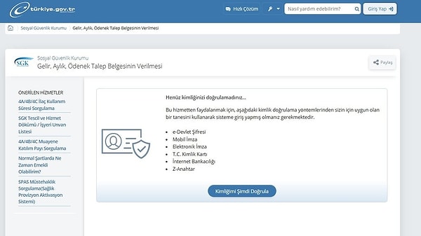 E-Devlet Üzerinden Emeklilik Zamanı Sorgulama Nasıl Yapılır?