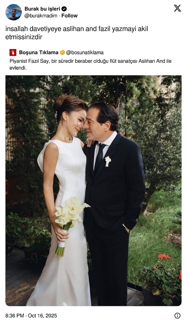 Onu da biz düşünmeyelim.