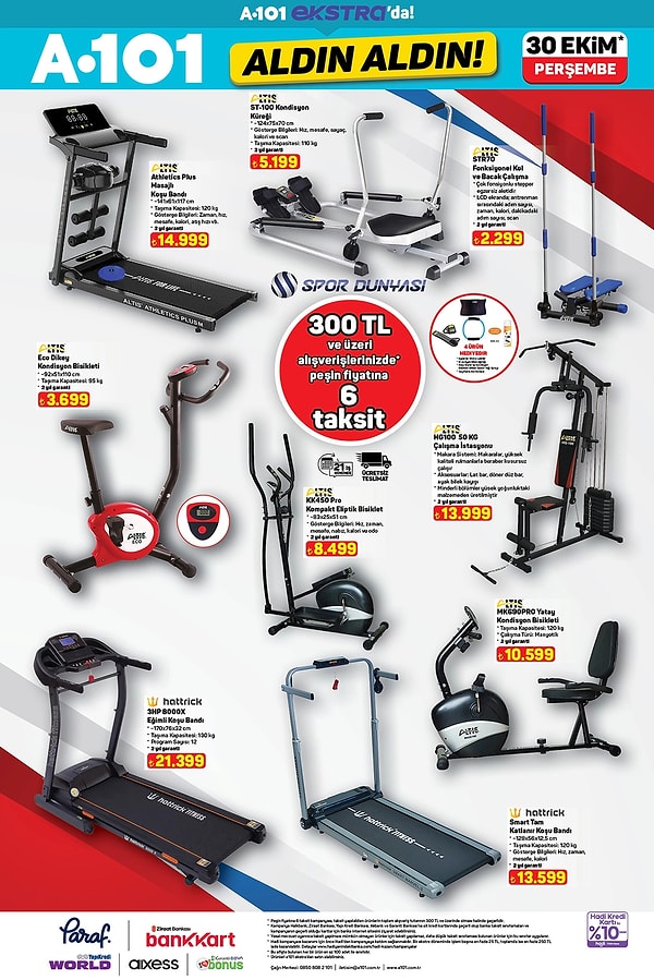 Masajlı Koşu Bandı 14.999 TL