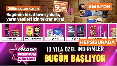 Efsane Kasım İndirimlerinde Bugün Hangi Markalar Var?