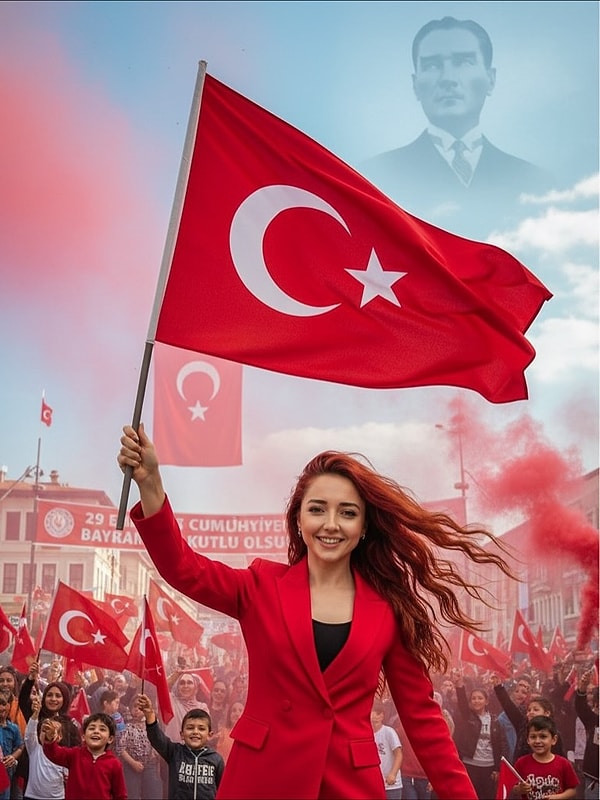 Cumhuriyet heyecanımız göklere çıktı!