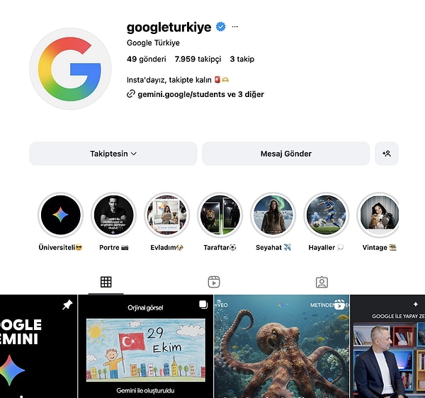 Bu akımlar gibi tüm dünyaya yayılan diğer akılmardan haberdar olmak ve herkesin kullandığı prompt’lara ulaşmak için Google Türkiye’nin Instagram hesabını takip edebilirsin.