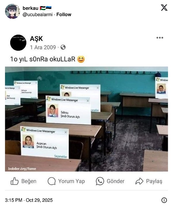 Bobiler.org isimli 2000'lerin popüler mizah sitesindeki bir "monte" ise bugünlerde gündeme düştü.