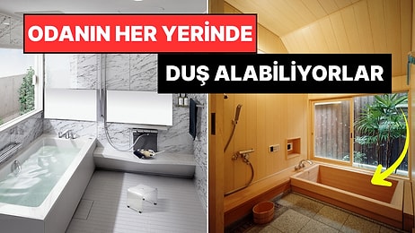 Japonya'nın Dünyanın Geri Kalanından Tamamen Farklı Bi' İlginç Banyo Sistemi: "Islak Oda"