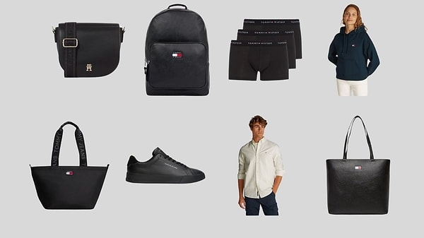 Kaliteli kumaşlara ve dikkat çekici tasarımlara sahip olan Tommy Hilfiger, indirimli fiyatlarıyla öne çıkıyor.