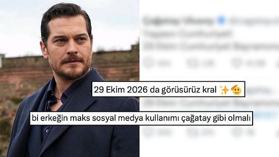 X Hesabını Bayramdan Bayrama Kullanan Çağatay Ulusoy'un Paylaşımları Sosyal Medyada Goygoy Tufanı Estirdi