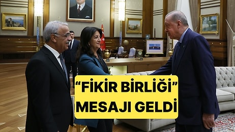 DEM Parti Heyeti, Cumhurbaşkanı Erdoğan'ı Ziyaretinin Ardından Açıklama Yayınladı