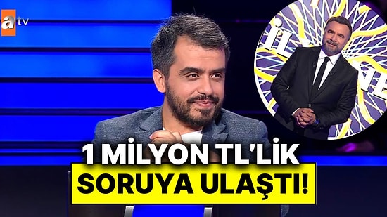 Kim Milyoner Olmak İster’de 1 Milyon TL Değerindeki Soru Açıldı!