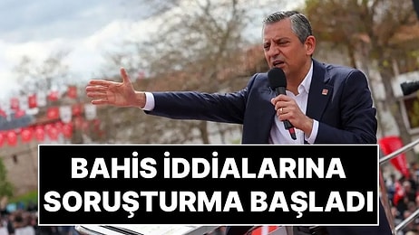 Özgür Özel’in Gündeme Getirdiği “5,5 Milyonluk Bahis” İddiası Hakkında Soruşturma Başlatıldı