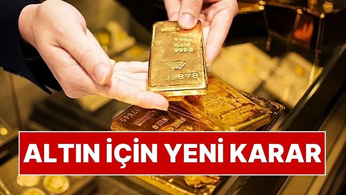 Türkiye Cumhuriyeti Merkez Bankası'ndan Kritik Karar: Altın Alımları Durduruldu!