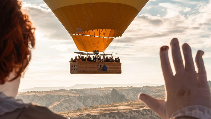 Kapadokya’da Tüyler Ürperten Sürpriz! Kırmızı Bir Balonda "O" Ortaya Çıktı!