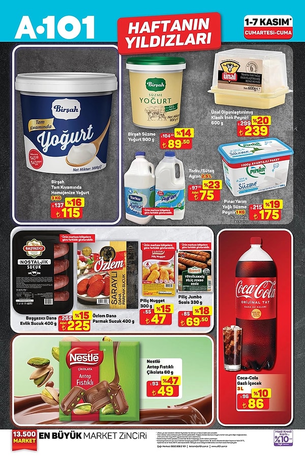 Birşah Tam Kıvamında Homojenize Yoğurt 3 Kg 115 TL