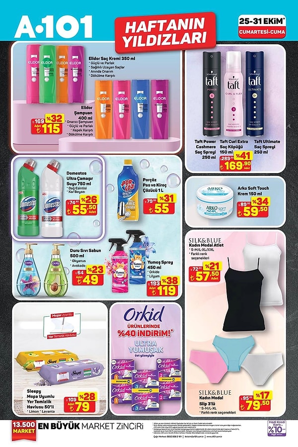 Elidor Saç Kremi 115 TL