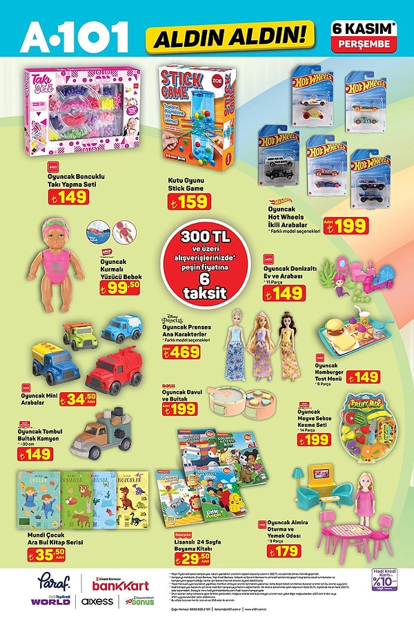 Oyuncak Boncuklu Takı Yapma Seti 149 TL