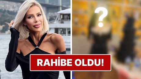 Sosyetenin Gözde İsimlerinden Hande Demir Cadılar Bayramı'nda Rahibe Olarak Ortaya Çıktı!