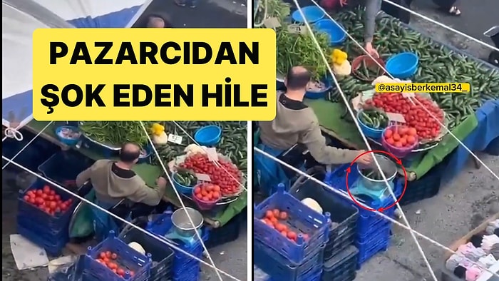 İstanbul Bahçelievler'de Engelli Pazarcının Yaptığı Hileye Şok Olacaksınız