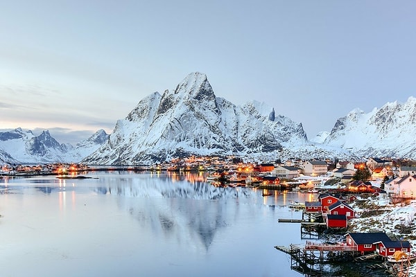 Norway ranks among the coldest countries in the world.