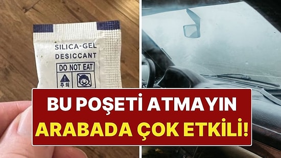 Ayakkabıdan Çıkan Bu Poşetleri Atmayın! Kışın Arabalarda Çok Etkili