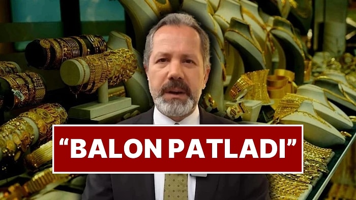 İslam Memiş “Altında Balon Patladı” Diyerek Yatırım Yapmak İsteyene Tarih Verdi