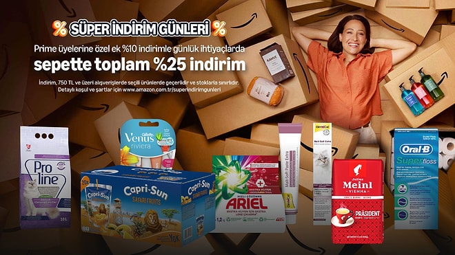 Günlük İhtiyaçlarınızı Tamamlayacak Ürünlerde Süper İndirim Günleri Başladı!
