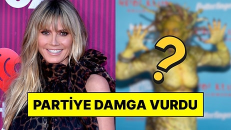 Tüm Gözler Üstündeydi: Heidi Klum Halloween Partisinde Medusa Kostümüyle Geceye Damga Vurdu