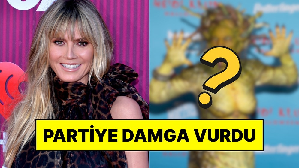 Tüm Gözler Üstündeydi: Heidi Klum Halloween Partisinde Medusa Kostümüyle Geceye Damga Vurdu