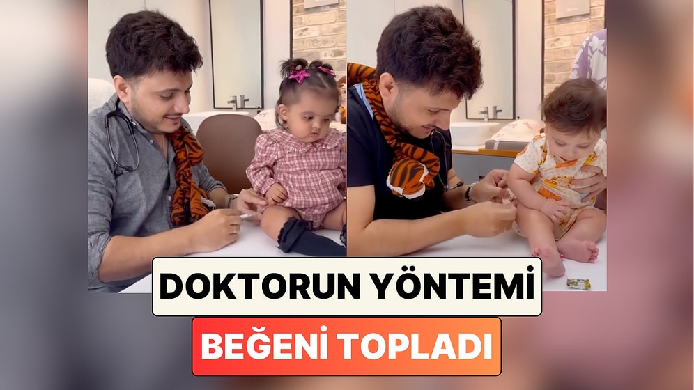 Bir Doktorun Çocukların Ruhu Bile Duymadan İğne Yaptığı Yönteme Bayılacaksınız